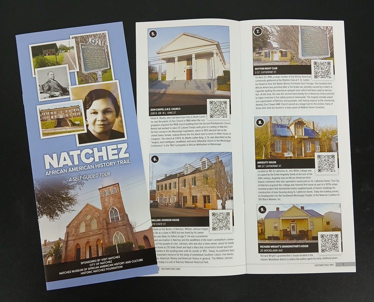 Natchez African American History Trail - A Self-Guided Tour