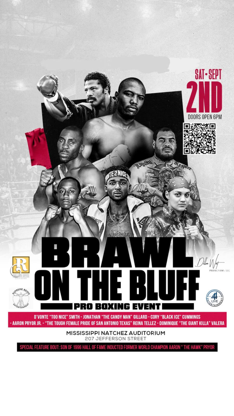Brawl on the Bluff Pro Boxing Event Visit Natchez