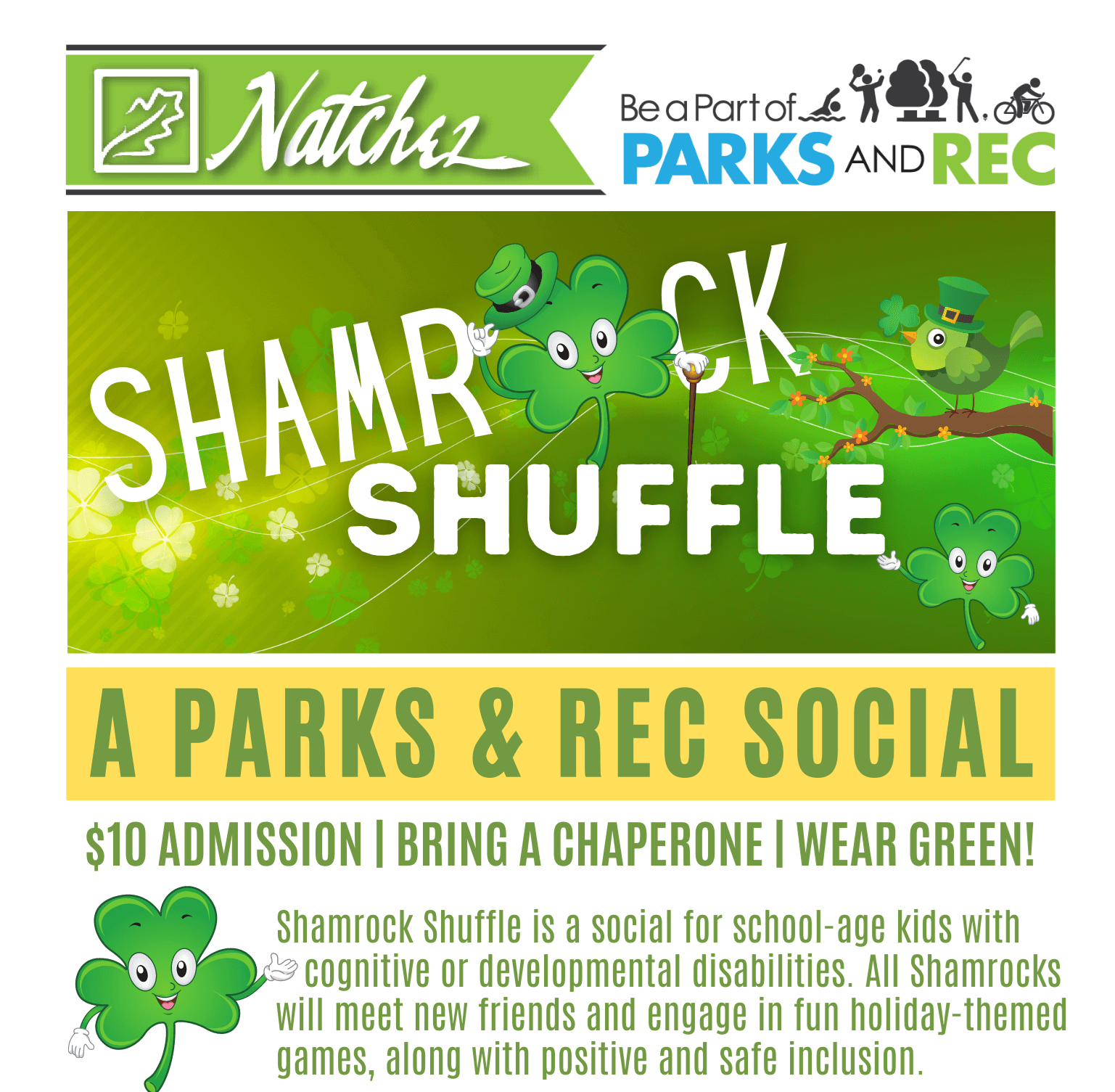 Shamrock Shuffle Visit Natchez