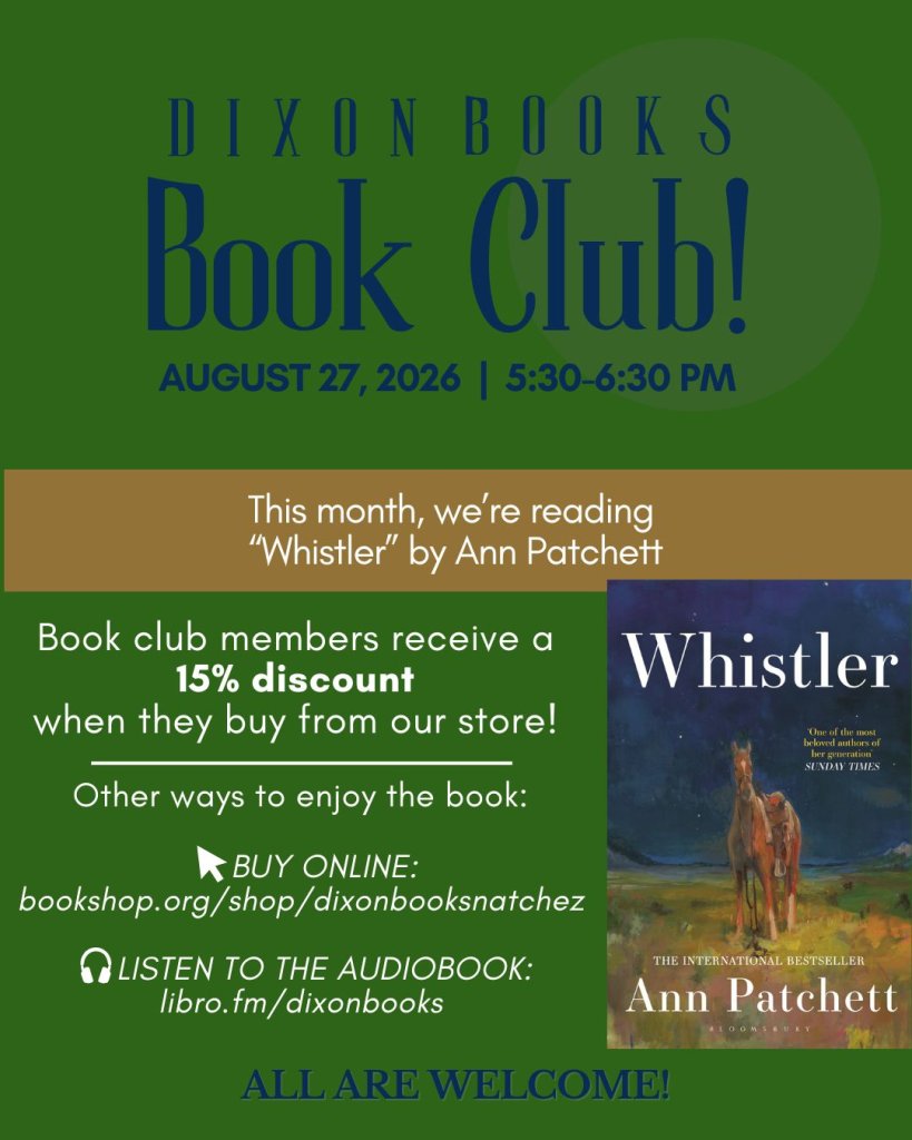 The current image has no alternative text. The file name is: august-book-club-dixon.jpg